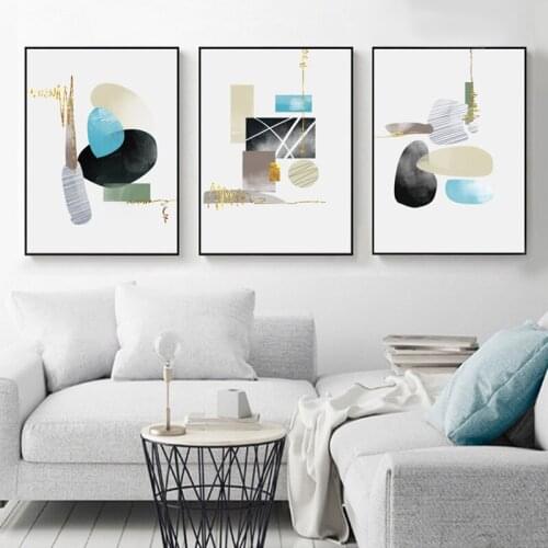 Painting Nordic Poster Abstract Geometry Wall Art Home Decoration Posters And Prints Canvas Painting Modern Home Decor giclee
