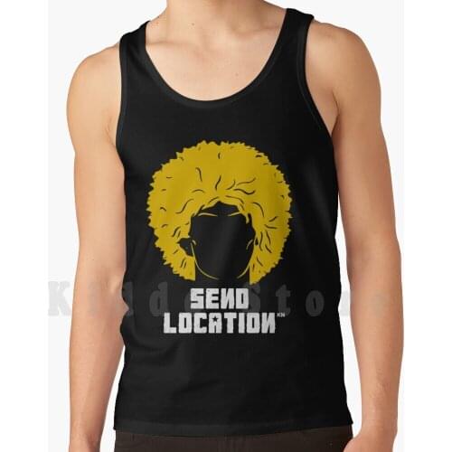 Khabib Nurmagomedov Send Me Location tank tops vest sleeveless Khabib Nurmagomedov Send Me Location Khabib