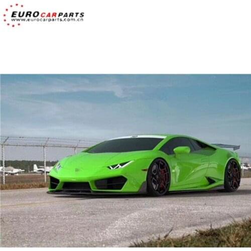 LP580/LP610 sd style carbon fiber material front lip side skirt rear bumper rear wing for LP580 LP610 body kit for car