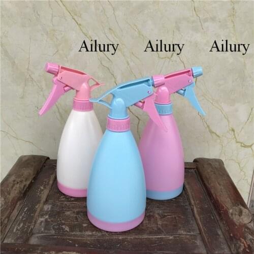 Candy color 500ml hand-pressing plastic small watering can, essential for indoor potted plants, gardening tools, sprayer