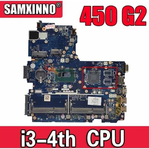 For HP 440 G2 450 G2 Laptop Motherboard ZPL40/ZPL50/ZPL70 LA-B181P 782952-001 With i3-4030u CPU MB 100% Tested Fast Ship