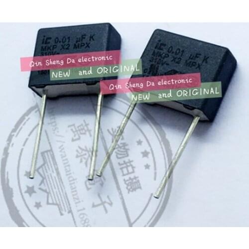 MKP small volume X2 Safety Capacitance 310V103K 275V0.01uf 100nF P7.5MM new