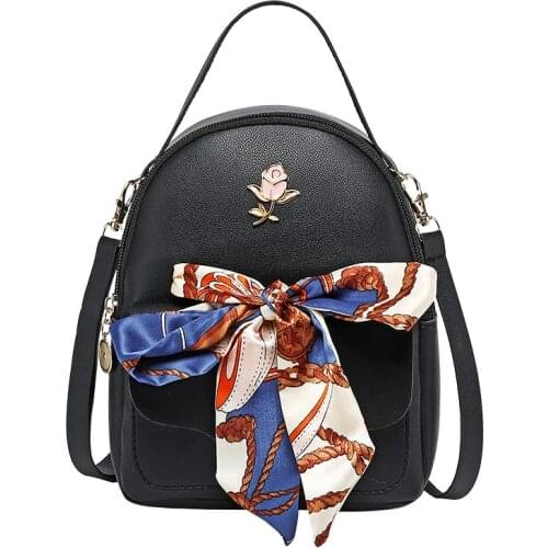 Mini small backpack for Teen girl casual travel backpack phone purse women fashion leather shoulder crossbody bag cosmetic pouch