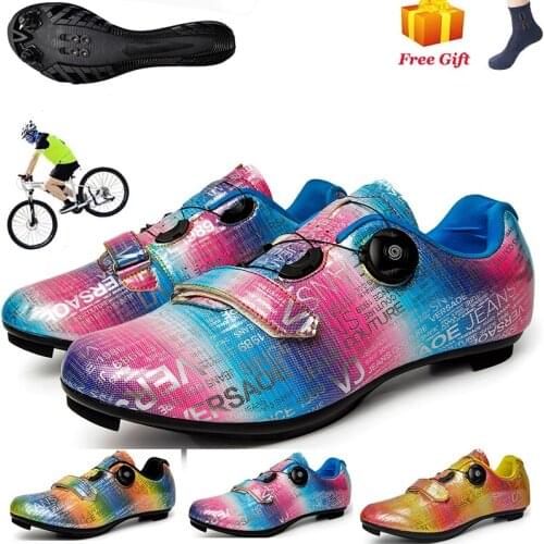 2021 Hot Sale Cycling Shoes Sapatilha Ciclismo MTB Men Self-Locking Bike Sneakers Professional Lightweight Racing Road Bicycle S