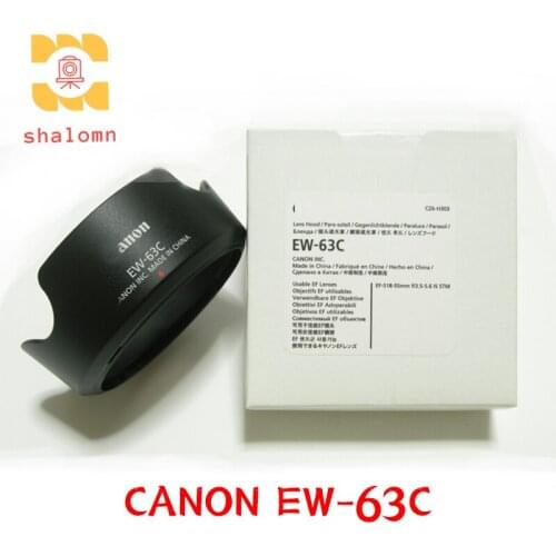 New Original Lens Hood 58mm For Canon EW-63C 18-55 EF-S 18-55mm F3.5-5.6 IS STM