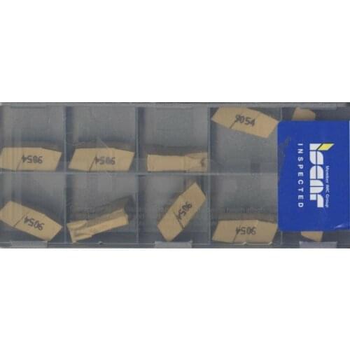 ORIGINAL 10PCS CARBIDE INSERT GIFI 5.28-0.20 IC9054