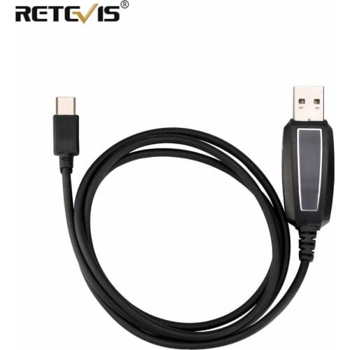 Original USB Programming Cable for Retevis RT20 RT65 RT665 RB19 RB619 Walkie Talkies