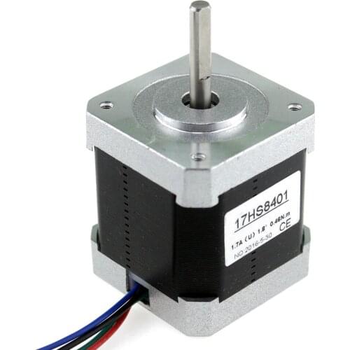 1pcs Stepper Motor 4-lead Nema17 48mm / 1.8a Nema 17 motor 42BYGH 1.8A (17HS8401) motor