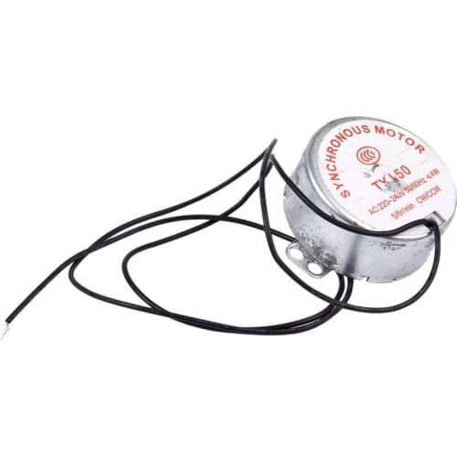 AC 220V-240V 5/6RPM 4W 50/CCW 7mm Shaft Dia Fan Synchronous Motor
