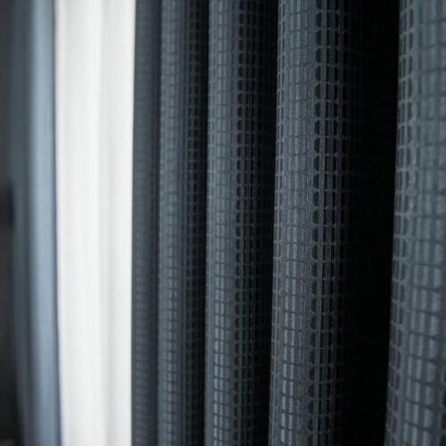 Modern Blackout Curtain for The Bedroom Living Room Stripe the Curtain Window Door Kitchen High Shading Drapes American Europe