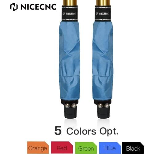 NiceCNC Universal Fork Guard Protector Cover For Yamaha YZ YZF WR WRF Sherco SC SCF SER SEF SEFR Husqvarna FC TX FX TE FE ENDURO