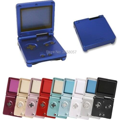 10Pcs For Advance SP Housing For Nintendo GBA SP For Gameboy Housing Case Cover Replacement Full Shell