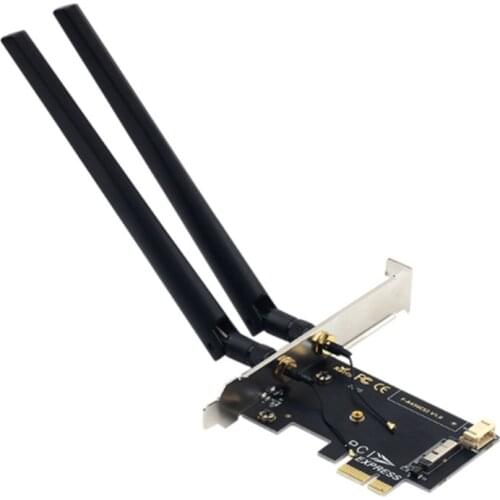 1200Mbps Dual Band 802.11Ac BCM94360CS2 Wifi Wlan Card to Desktop PCIe Wireless Bluetooth 4.0 Adapter
