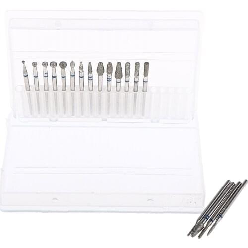 18Pcs 2.35mm Nail Files Drill Bit Manicure Electric Grinding Polishing Head Set Manicure Tools Kit