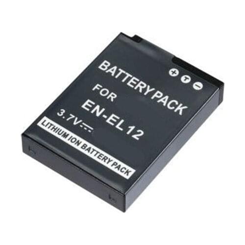 EN-EL12 ENEL12 EL12 Camera Battery for Nikon Coolpix S6100 S6000 S800c S1000pj S1100pj S1200pj AW100 AW110 AW120 A900 W300