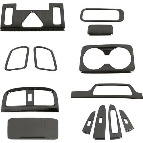 For Kia Cerato k3 2019 2020 Stainless Steel Interior Accessories Air Condition Cover Trim Water Cup Holder Window Switch Button