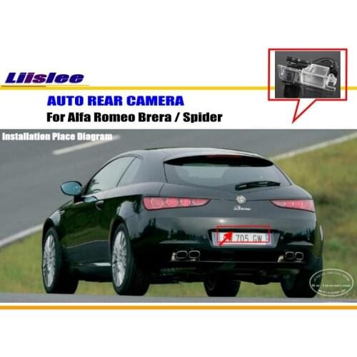 Car Rear view Camera For Alfa Romeo Brera Spider RearView Backup Parking HD CCD RCA NTST PAL CAM