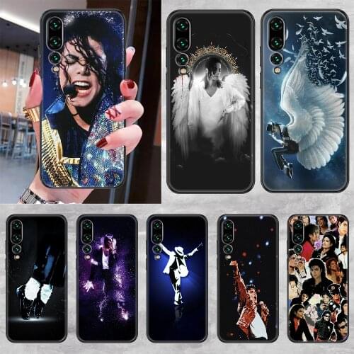 Michael Jackson Phone case For Huawei P Mate P10 P20 P30 P40 10 20 Smart Z Pro Lite 2019 black tpu Etui luxury hoesjes silicone