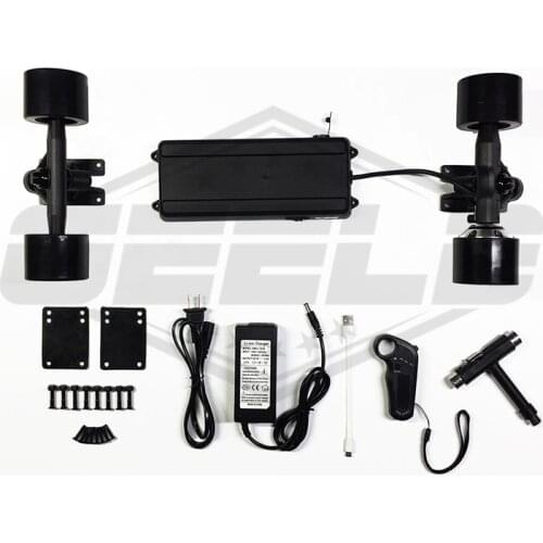 DIY Four-wheel Electric Skateboard Kit Controller Motor 350W Electric Remote Control Longboard Parts Full Set Of Accessories