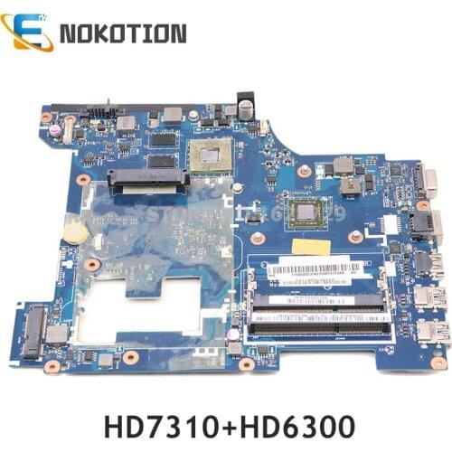 NOKOTION QAWGE LA-8681P MAIN BOARD For Lenovo Ideapad G585 15.6 Inch laptop motherboard HD7310+HD6300 DDR3 full test