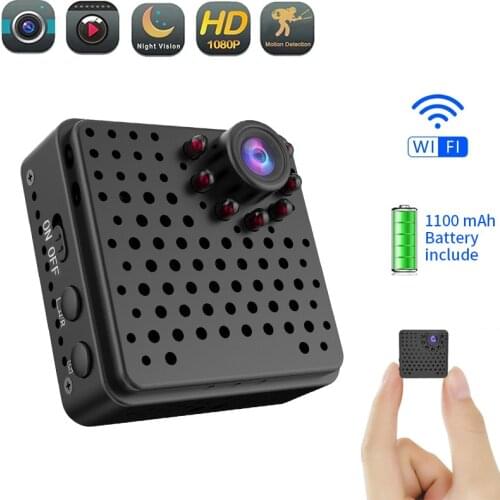 Mini Camera Wifi HD 1080P Wireless Full Home Security Micro Camcorder Battery Night Vision Motion Detection AP Hotspot Camera