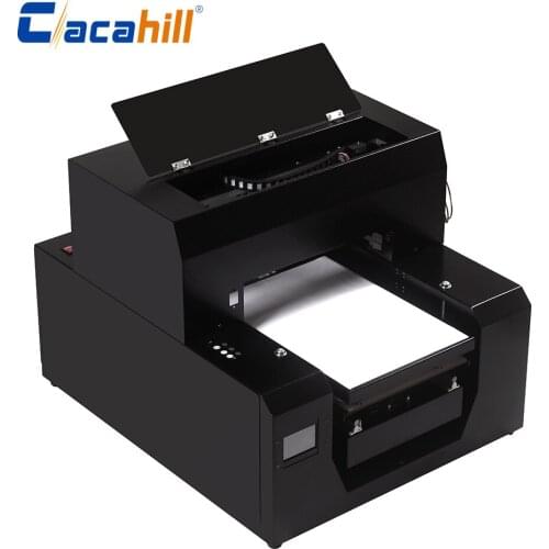 Wine bottle UV printer multi-function A3 automatic digital flatbed inkjet type for silicone/acrylic/leather printing