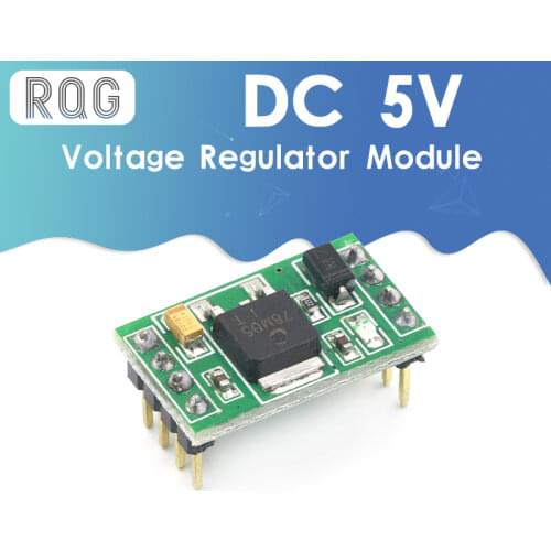 12V to 5V voltage regulator module, DC 5V power supply, 5V voltage regulator chip, small size, dual channel