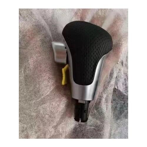 For Audi A3 8p A6 C6 Q7 4L perforated leather shift knob handle 8P1 713 141 C