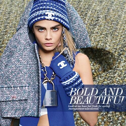 Yarn Dyed Wool Viscose Coat Fabric W1H51