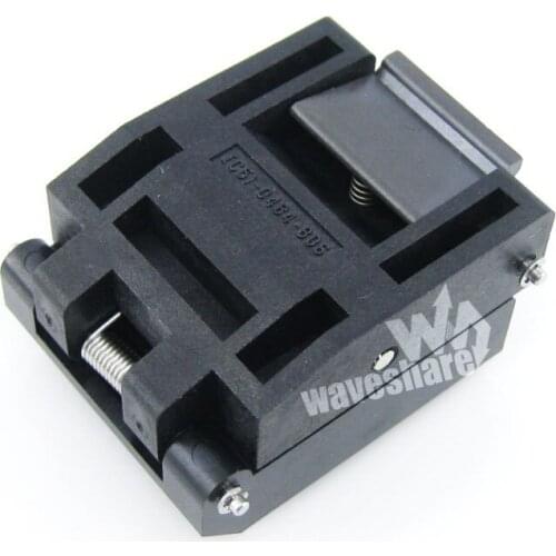 QFP48 TQFP48 FQFP48 PQFP48 IC51-0484-806 Yamaichi IC QFP Test Burn-in Socket Programming Adapter 0.5mm Pitch