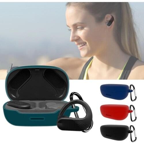 Silicone Case Seamless Fadeless Silicone Full Protective Earphone Cover for JBL Endurance Peak2 Accessories
