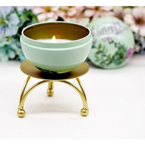 Modern Iron Candlesticks Table Candles Holder For Living Room Decor
