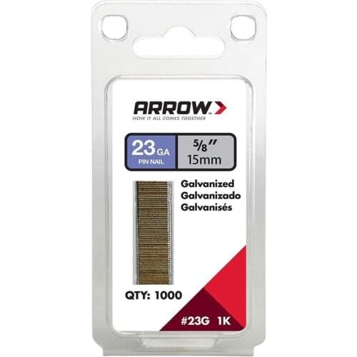 Arrow AR23G15 15mm 1000 Pcs Professional Nail Headless