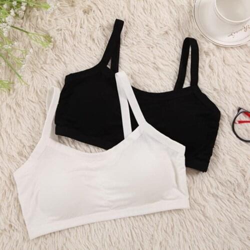 Selfless Mother training bras young girls underwear candy color vest sports bra for children kids clothes