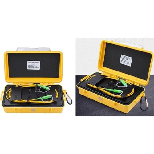 SC/APC-SC/APC OTDR Dead Zone Eliminator,Fiber Rings Fiber Optic OTDR Launch Cable Box Single Mode 1310/1550Nm