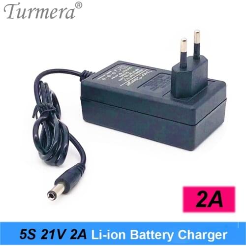 2A 12.6V 16.8V 21V 25V 2A 18650 Lithium Battery Charger DC5.5*2.1MM for 3S 4S 5S 6S 12V to 25V Screwdriver Battery Pack Use NEW