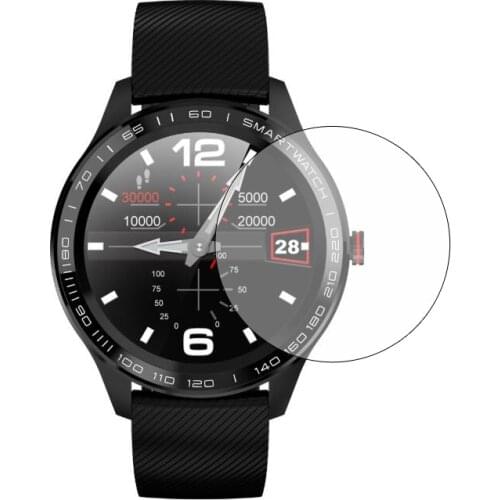 3pcs Transparent Protective Film Guard For LEMFO Hold mi UTELITE L9 Smart Watch Screen Protector Cover Smartwatch Protection