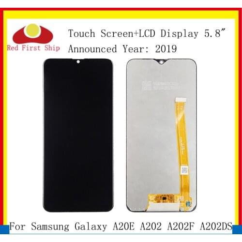 10Pcs/lot Original For Samsung Galaxy A20e A202 A202F A202DS LCD Display Touch Screen Digitizer Assembly Replacement A20E LCD