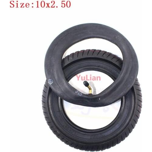 10 Inch 10x2.50 Inflatable Tyre and Inner Tube 10*2.50 Pneumatic Tire Fits Electric Scooter Balance Drive Bicycle Tyre