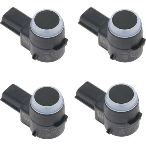 4x Backup Parking Assist Sensor Black 0263003906 for GM 25961317 15239240