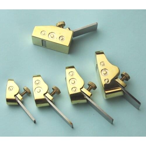 5 pcs different sizes Mini Brass planes, Violin/Cello making tools