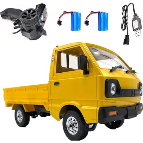 For WPL D12 SUZUKI CARRY 1/10 4WD Simulation Drift Truck Climbing Car LED Light RC Car Toys Boys Kids Gifts