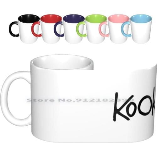 Kook Ceramic Mugs Coffee Cups Milk Tea Mug Kook Eccentric Crazy Beginner Poser Amateur Funny Surfing Surfer Surf Skating Skater