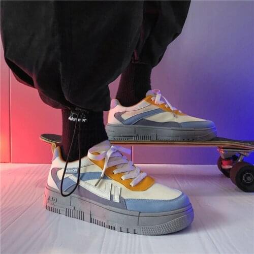 Platform Sneakers for Men Breathable Casual Walking Sports Running Shoes Outdoor Travel Fitness Sneakers Male Vulcanized Shoes