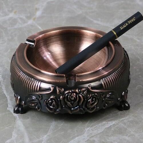 European style ashtray retro creative personality ashtray home bedroom living room office smoking tool
