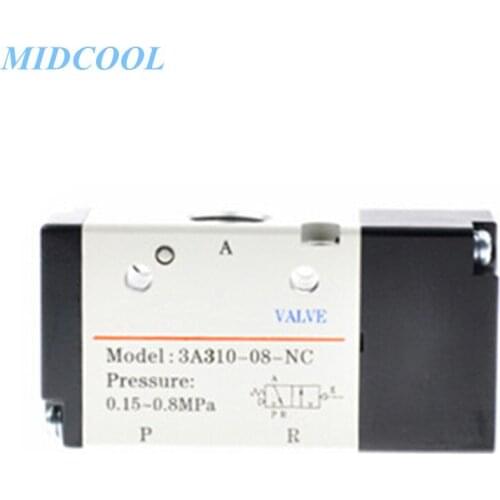 Air Valve Pneumatic 3A 3A300 Series 3A310 3A320 3 port 2 position Single / Double Air Control Normally Close/Open