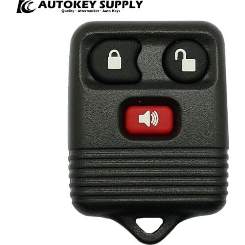 ForFord 3 buttons remote key fob complete 315Mhz AKFDC302