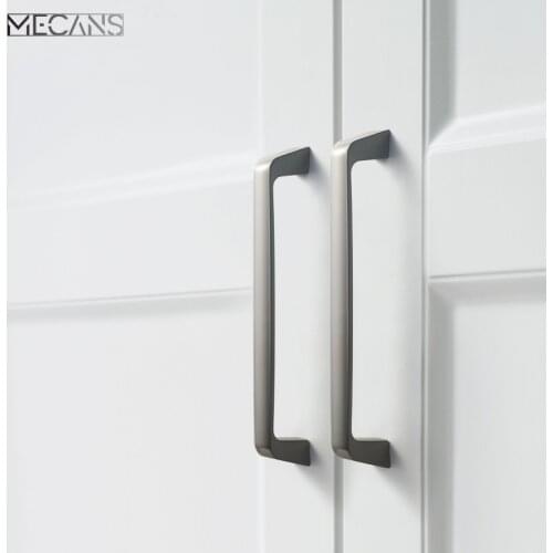 TONA Carpathian gray drawer handle surface mounted modern minimalist cabinet handle kitchen cabinet door small handle Nordic