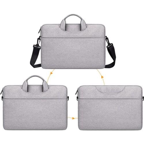 Laptop Shoulder Bag 13.3/14.1/15.6 inch Notebook Handbag Macbook Air Pro Sleeve Computer Bag Laptop Messenger Travel Briefcase