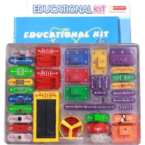 Creative Diy Electronic Building Blocks Students Children Physics Learning Early Education Toy Tool Educational Kit kids gift